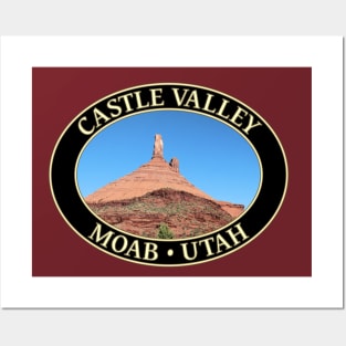 Castle Valley in Moab, Utah Posters and Art